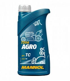 Mannol 7206 AGROL TC; 1L Для 2такт. двигателей сельхоз. техники