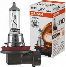 64211 Osram ORIGINAL H11 12V 55W PGJ19-2 Автолампа