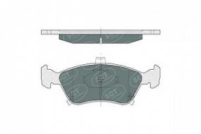 SP362 SCT Тормозные колодки передн. TOYOTA