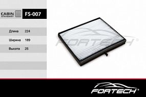 FS-007 FORTECH Салонный фильтр Chevrolet lacetti 04-