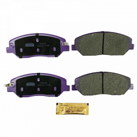 PN0446 NIBK Тормозные колодки передние Hyundai santa fe 05-; Kia sorento 09-; Ssangyong actyon 11-