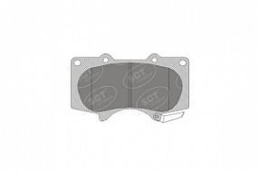 SP328 SCT Тормозные колодки передние Lexus gx460/lx570 07-; Toyota prado 10-