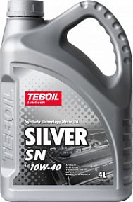 Teboil SILVER SN 10W40 sn/cf;   к.4л Acea A3/B4