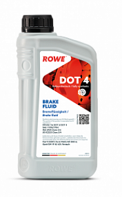 Rowe DOT 4; 1L Тормозная жидкость