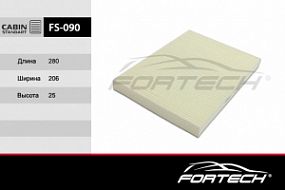 FS-090 FORTECH Салонный фильтр Passat 00-, Golf 91-99; Octavia 96-10