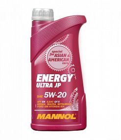 Mannol 7906 Energy Ultra JP SAE 5W-20;  1L Синт. моторное масло