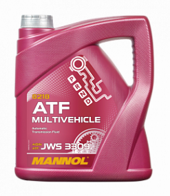 Mannol 8218 ATF MULTIVEHICLE JWS 3309;   4L