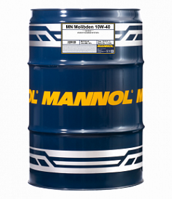 Mannol 7505 MOLIBDEN 10W40 sl/cf;  60L Полусинт. моторное масло