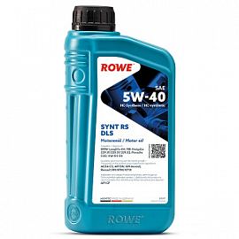 Rowe HIGHTEC SYNT RS DLS 5W40 sn/cf;  1L  MB 229.52/229.51/229.31; VW 505 00/505 01; BMW Longlife-01