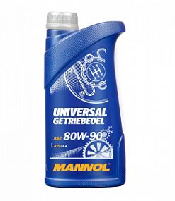 Mannol 8107 UNIVERSAL 80W90 gl-4;   1L Трансмиссионное масло