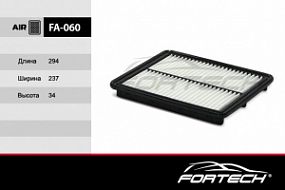 FA-060 FORTECH Воздушный фильтр Kia sorento 2.4-3.5 02-