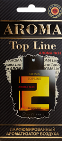 AROMA Top Line Ароматизатор воздуха №33  картон - Fendi Fan Di