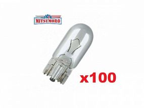 Mitsumoro W5W 12V 5W W2.1x9.5d (габариты, номер.знак, повтор. поворот) (100шт.в уп.)