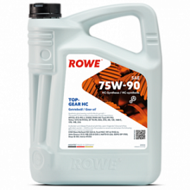 Rowe HIGHTEC TOP-GEAR SAE 75W90 HC;   5L Трансмиссионное масло