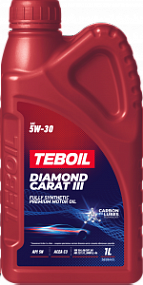 Teboil DIAMOND CARAT III 5W30 sn/cf;   к.1л Acea C3; BMW LL-04, MB 229.51, MB 229.31, 504.00 / 507