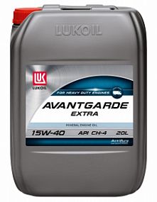 Лукойл АВАНГАРД ЭКСТРА 15W40 CH-4/CG-4/SJ;   к.20л.