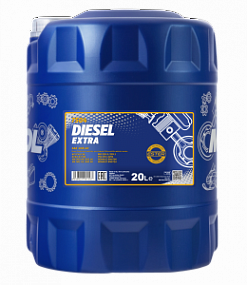 Mannol 7504 DIESEL EXTRA 10W40 ch-4/sl;  20L Полусинт. моторное масло