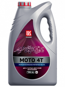 Лукойл МОТО 4T 10W40 sl;  к.4л.