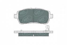 SP384 SCT Тормозные колодки передн. Ford fiesta 08-