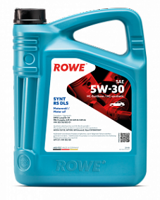 Rowe HIGHTEC SYNT RS DLS 5W30 sn/cf;  4L  MB 229.52/229.51/229.31; VW 505 00/505 01; BMW Longlife-04