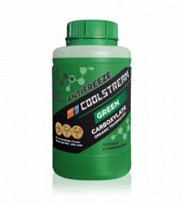 Coolstream Antifreeze GREEN; 0,96KG Зеленый антифриз c базовым пакетом карбоксилатных присадок