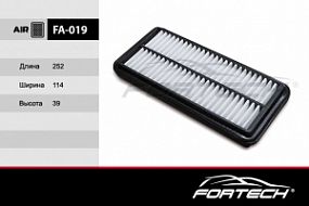 FA-019 FORTECH Воздушный фильтр Kia picanto 04-
