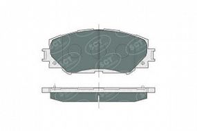 SP377 SCT Тормозные колодки передние Toyota corolla/rav4 06-; auris 07-