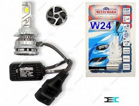 Mitsumoro  HB4 W24 CSP 55W, 9-30V, 10000LM 6500K  Автолампа (Диодная с обманкой) (к-т 2шт)