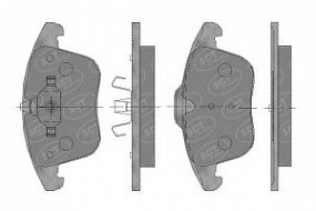 SP471 SCT Тормозные колодки передн. Ford mondeo 07-