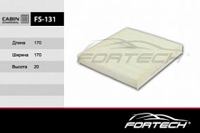 FS-131 FORTECH Салонный фильтр Uaz patriot 3163/31638 05-; 12-